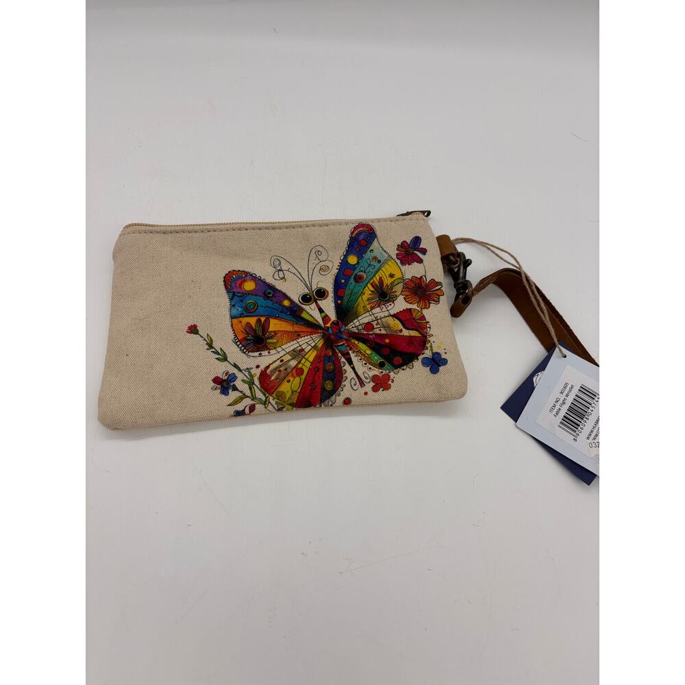 New with tags Cottn Curls colorful 100% cotton wristlet